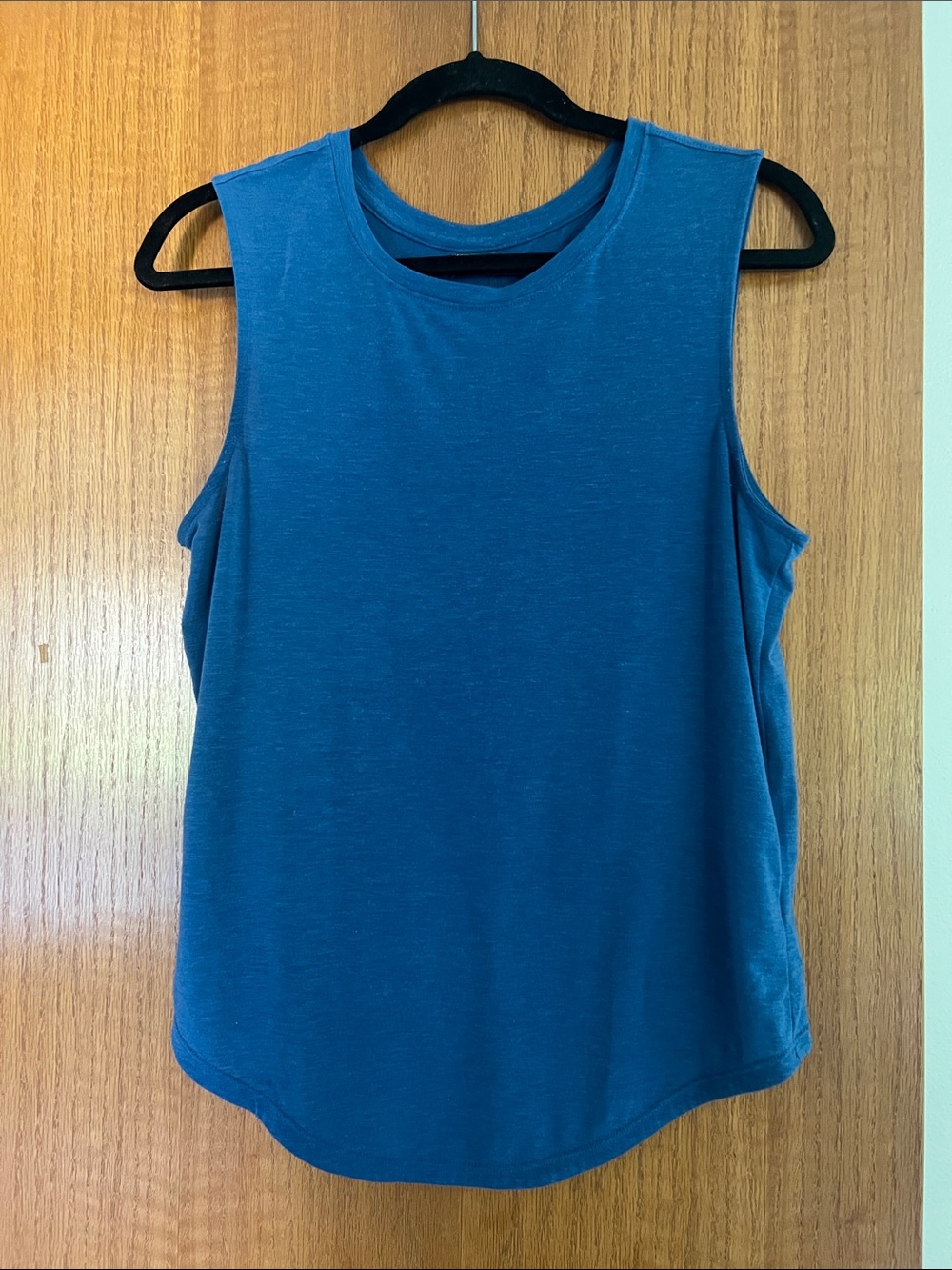 Prana Sleeveless Blue Twist Women's Tank Top